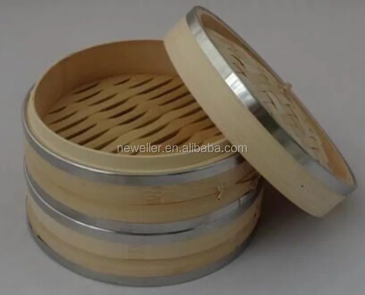 Round bamboo steamer for fashionable lifestyle With high quality
