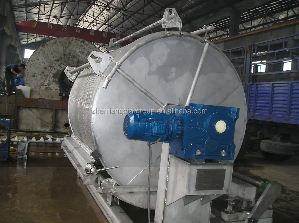Yeast Vacuum Filter Machine/yeast Rotary Drum Filter Machine For Yeast