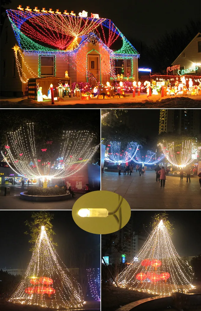 2018 Trending Products Outdoor Christmas Waterfall Lights Color Changing Led Lights - Buy Color ...