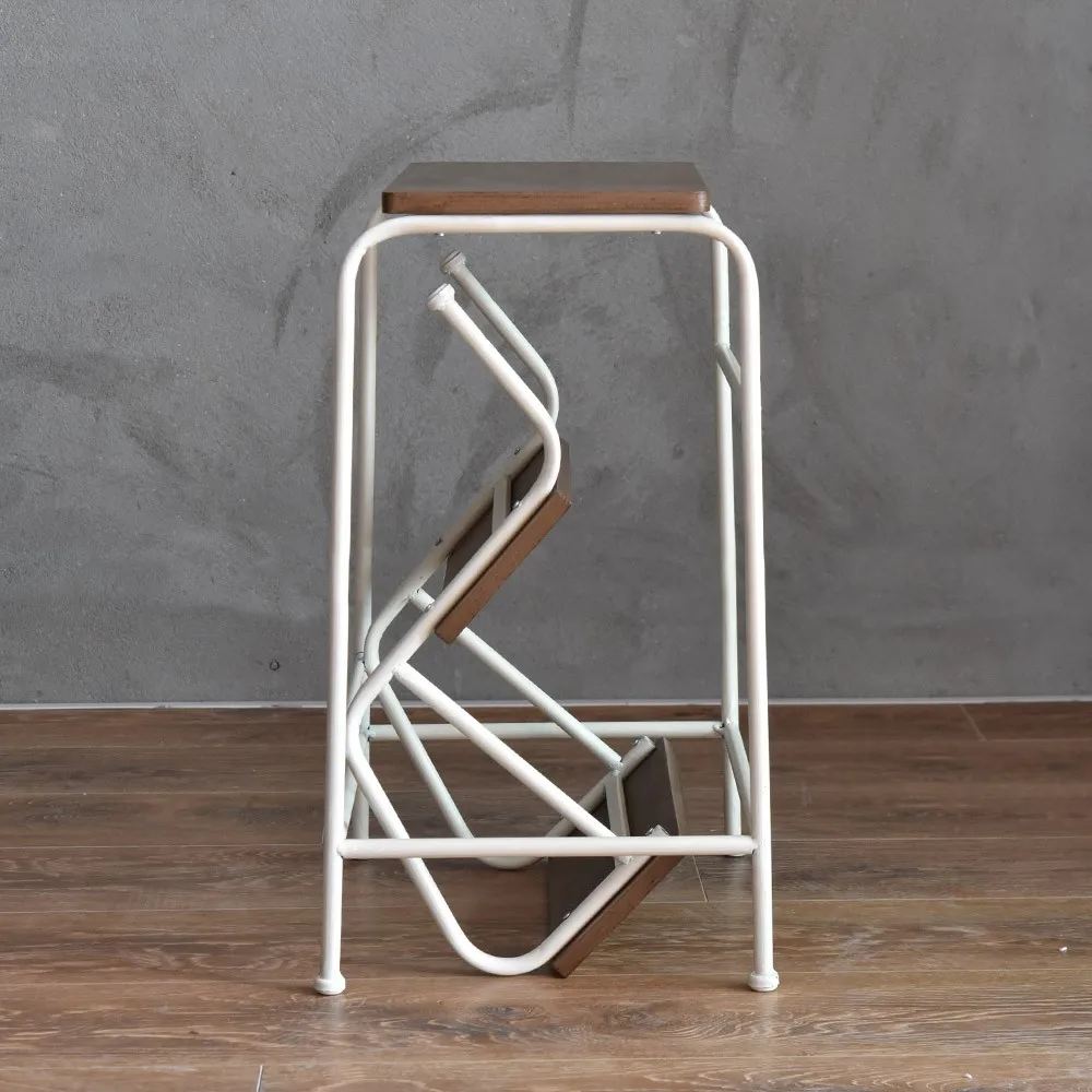 Japonés Minimalista Plegable Escalera Rack De Almacenamiento - Buy