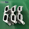 Custom Sand Blasting Aluminum Lost Wax Casting Intake Manifold, Aluminum Custom Intake Manifold Casting