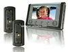 Hot selling 7'' color wired video intercom doorphone with night vision