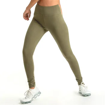 khaki gym tights