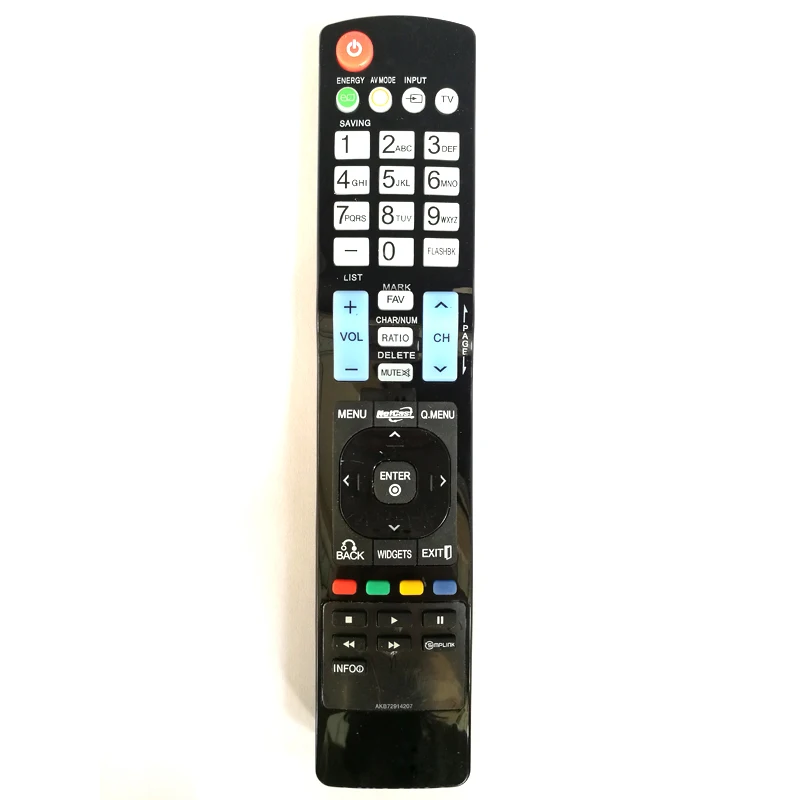 Kwaliteit gemaakt voor u afstandsbediening handleiding voor lg AKB72914207 tv afstandsbediening codes