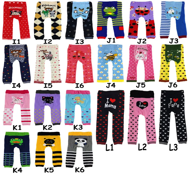 New Design Baby Pp Pants Cartoon Baby Leggings Wholesale Baby Pants