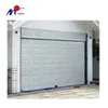 Customized European Wooden Color Sectional Garage Door With Good Pattern