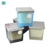 FengJun luxury candle soy wax scented candle in glass square jar from China manufacturer