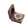 Wooden Box Compass
