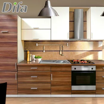 Custom Solid Wood Kitchen Cabinets Slab Smart Kitchen Pantry