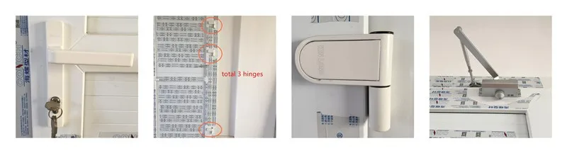 Popular Design Cheap PVC Frame Cover Wall Black Heavy Panel Caravan Hinges French Doors