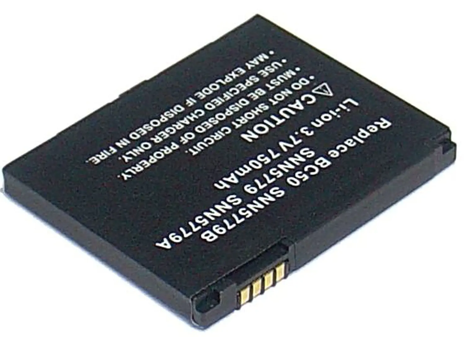 Get Quotations · 3.7V 750mAh Li-ion Battery for MOTOROLA 77865, BC50,  CFNN1043, SNN5779