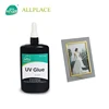 Liquid Epoxy Resin UV Light Cure Adhesive for Glass to Photo Paper