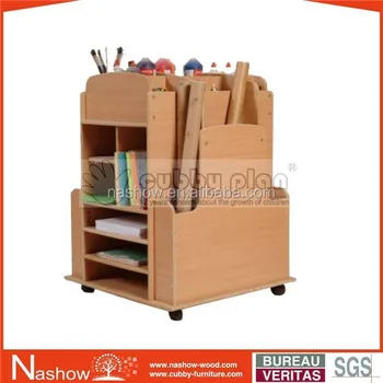 kids wooden trolly