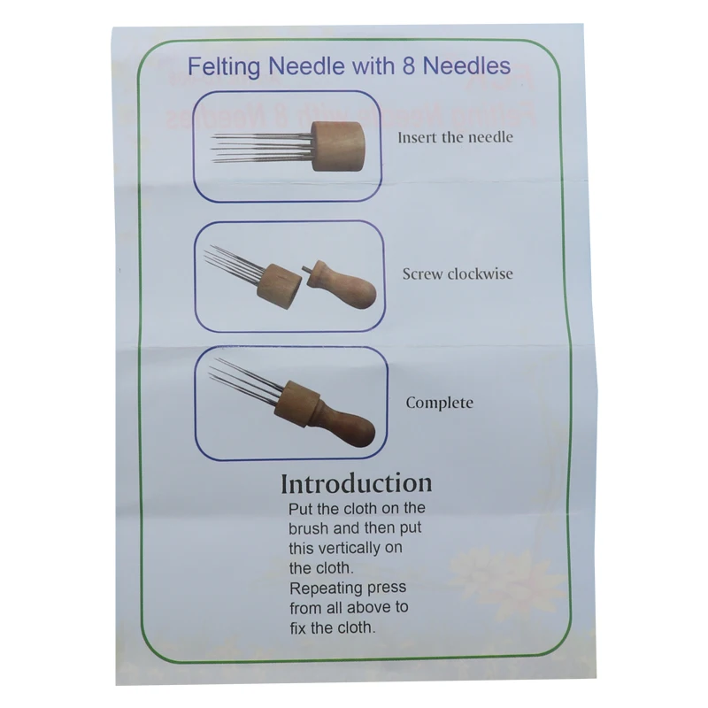 High Quality Needle Felting Wool Felting Needles Kit Buy Felting Needles,Needle Felting Kit