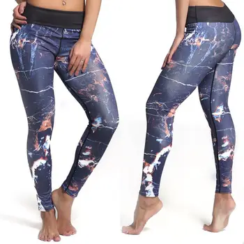marble yoga pants