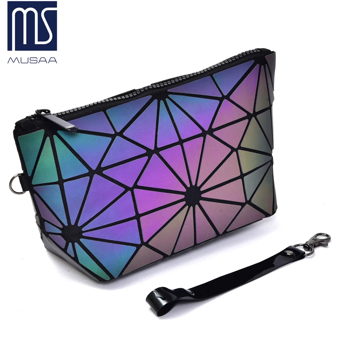 geometric triangle bag