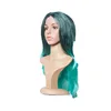 high quality curly flag color wig synthetic curly long
