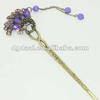 Hot Sale Vintage Peacock Hair Clips Hair Pins Buy Hair Clips