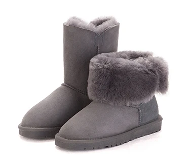 经典出厂价冬季耐用保暖羊皮冬季雪地靴男士 - buy snow boots for