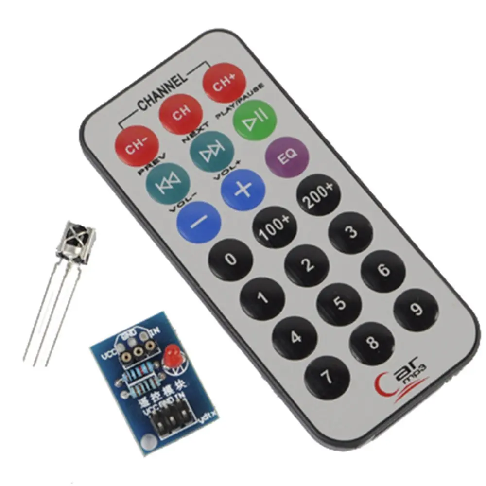 5Pcs Infrared IR Receiver Module Wireless Control Kit For Arduino