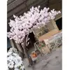 Fashion sakura flower tree wedding decoration artificial colorful cherry blossoms tree