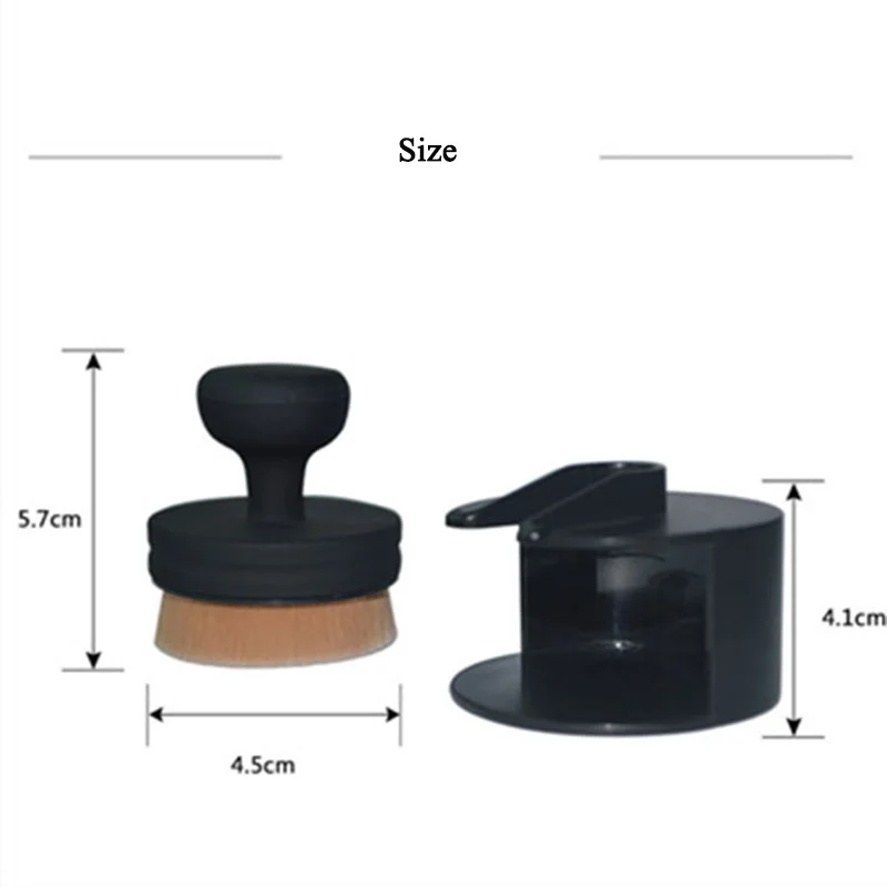 Pushpull Type Foundation Makeup Brush Seal Shaped Round Make Up