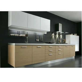  Melamine acrylic Kitchen Cabinet Fashionable Environmental 