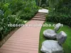 anti-slip wpc park sidewalk/road/path decking floor---wood plastic timber