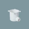 High Quality CPVC Pipe Fitting One Way Deep Junction Box for Wire Protection