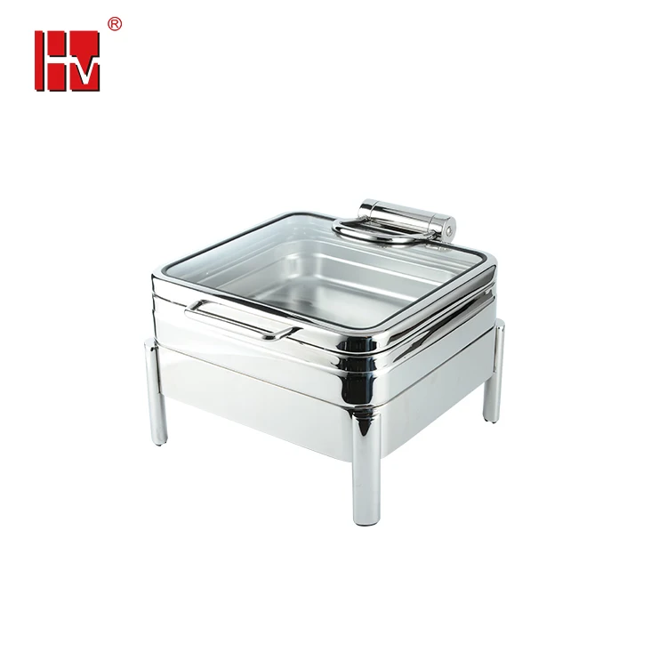 Stainless Steel Luxury Induction Electric Food Warmer Chafing Dish