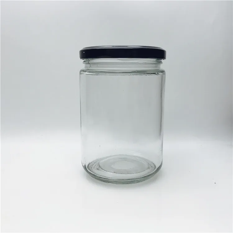 500ml 550ml Glass Jar For Vegetable Oil/palm Oil/honey/food With 82mm