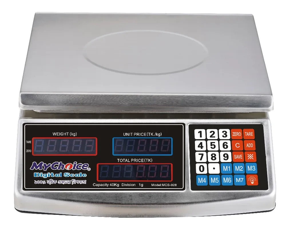 Professional Made Weighing Scale Online India With Electronic Adapter