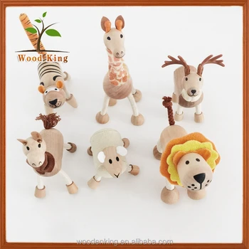 wooden farm animal toys