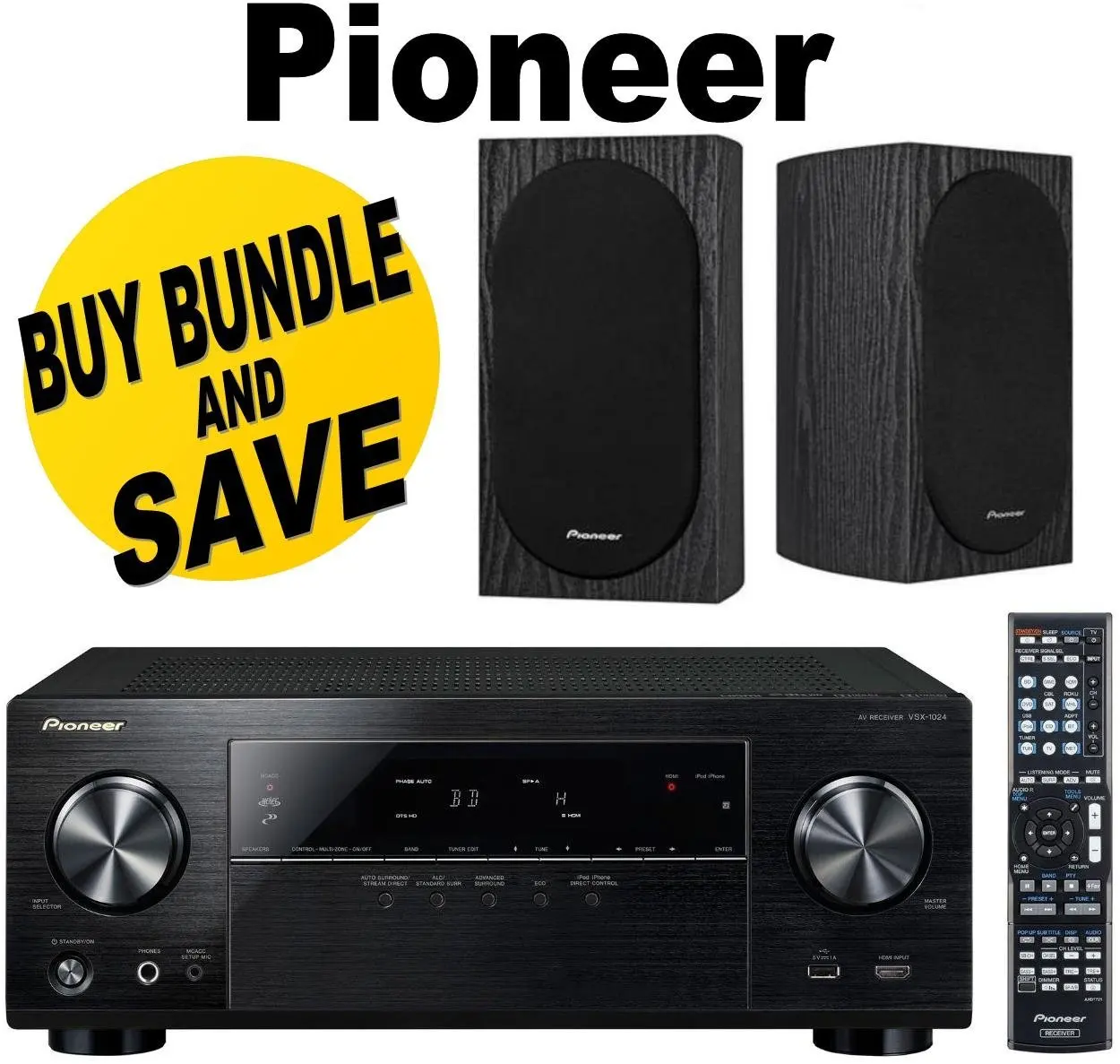 Buy Pioneer Sp Bs22 Lr 80w Andrew Jones Bookshelf Loudspeakers