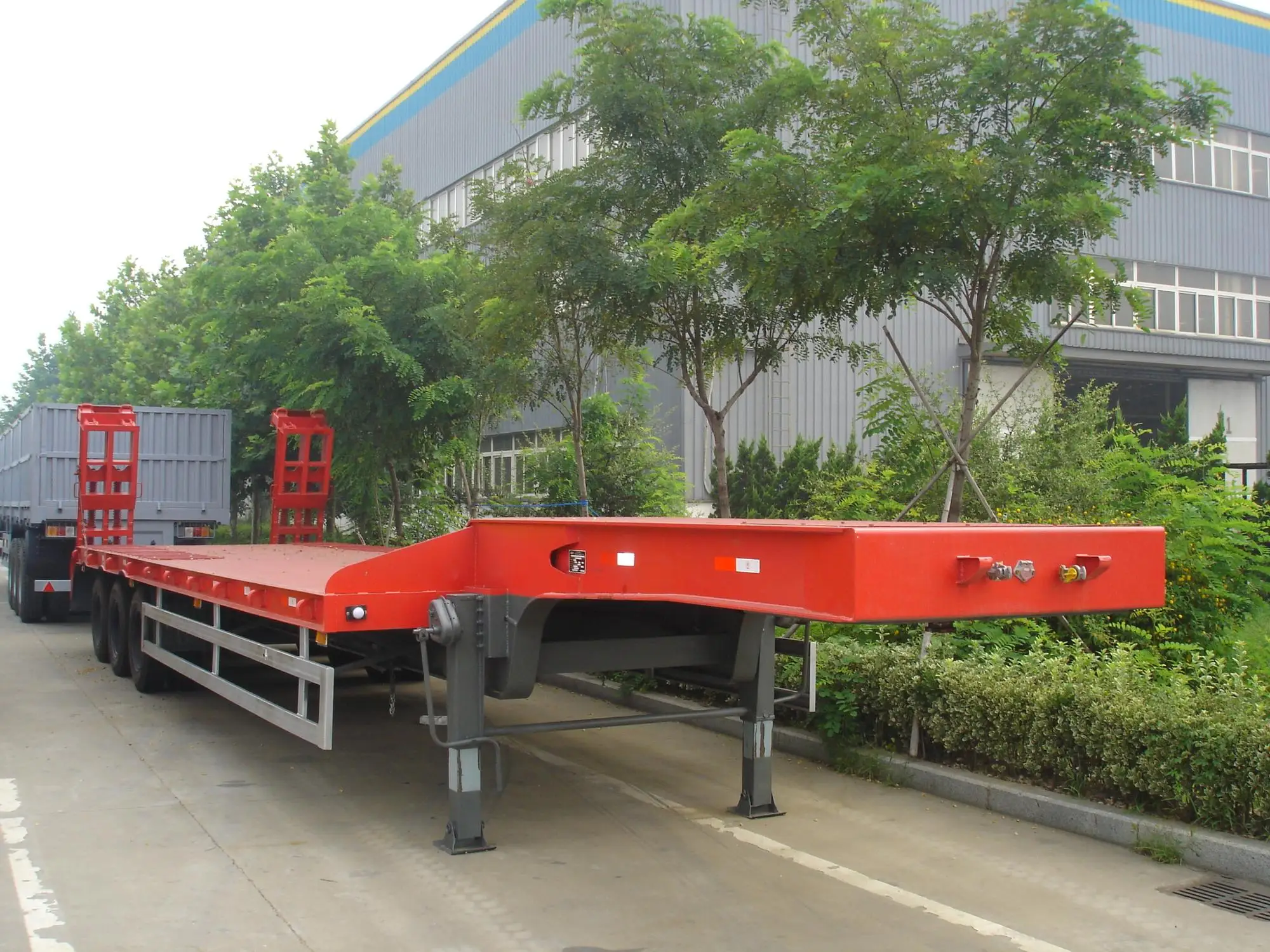 重型50 吨 3 轴挖掘机运输半挂车出售 - buy 挖掘机拖车,挖掘机拖车