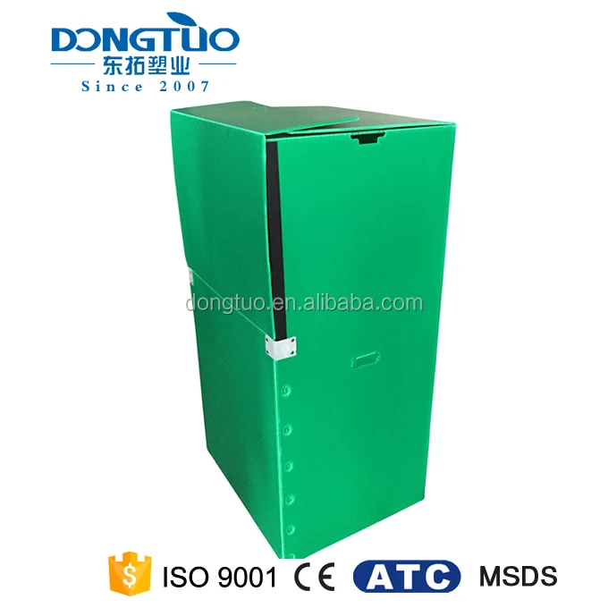 Moving Plastic Wardrobe Box Various Color Portable Plastic