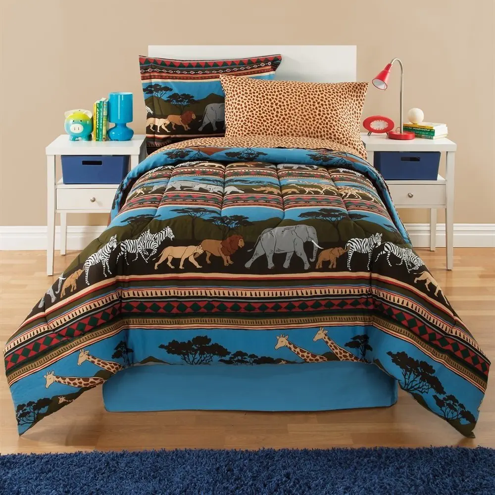safari bedding box