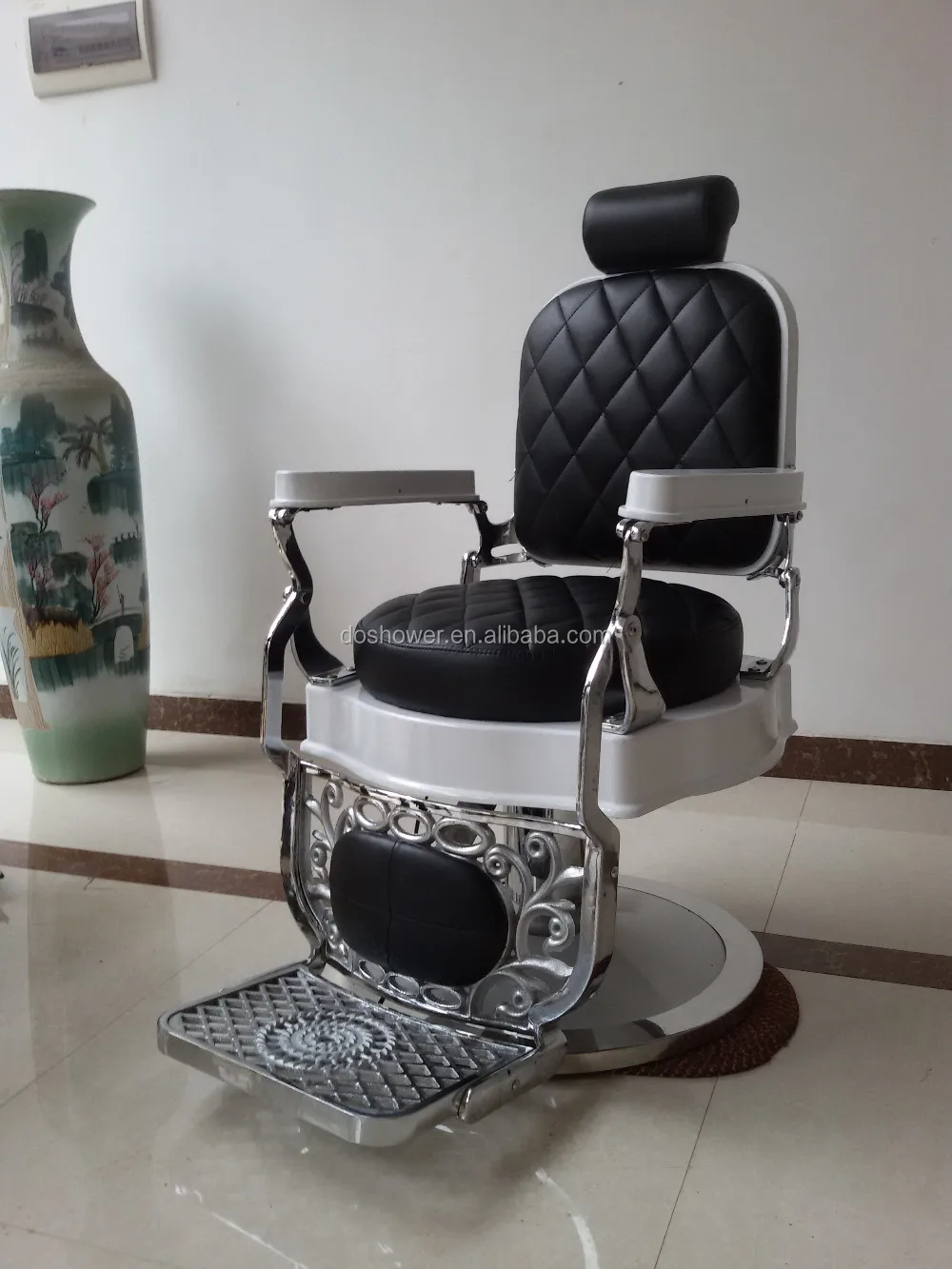 Doshower Hairstylist Gold Styling Chair Vintage Salon Barber Chair Doshower hairstylist gold styling chair vintage salon barber chair antique for sale - Doshower Hairstylist Gold Styling Chair Vintage Salon Barber Chair
