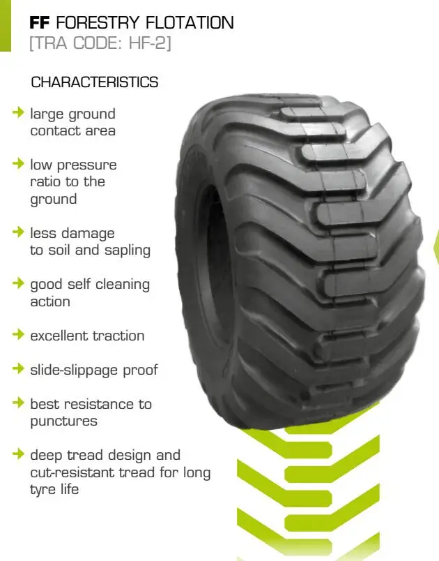 TIANLI flotation forestry tire SU 66X43.00-25 66X43.00-26 67X34.00-25 67X34.00-26
