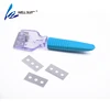 Cleaning tools 6pcs replaceable knife blades wall clean scraper for glassware