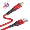 2019 New Arrivals LED USB C Cable Fast Charge Wire Cord for Huawei Samsung Oneplus 7 Pro Mobile Phone USB-C Charger