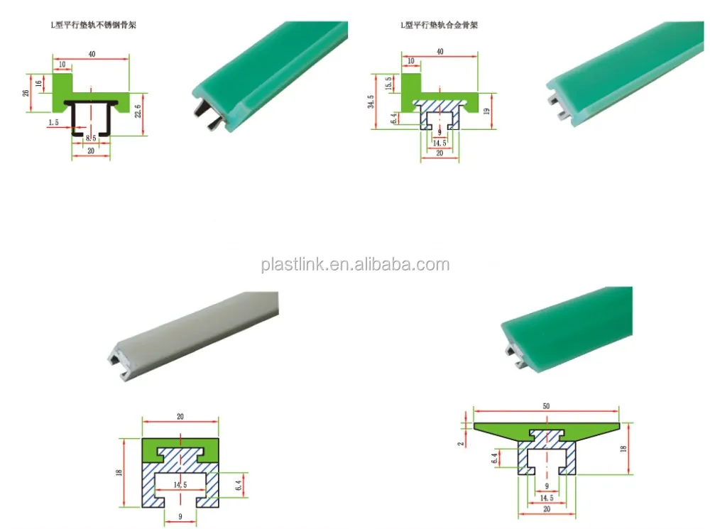 Plastic Aluminum Conveyor Side Guide Rail Low Price Manufacturer Buy