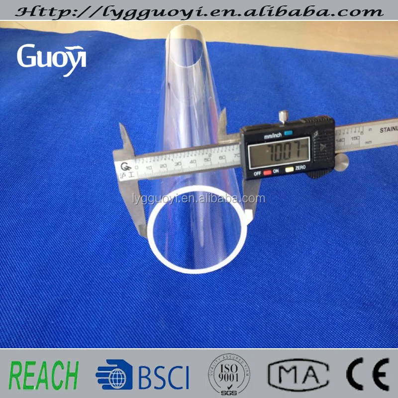 High Temperature Resistant Clear Glass Tube 100300mm Buy Glass Tube