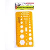 Technical Plastic Drawing Ruler