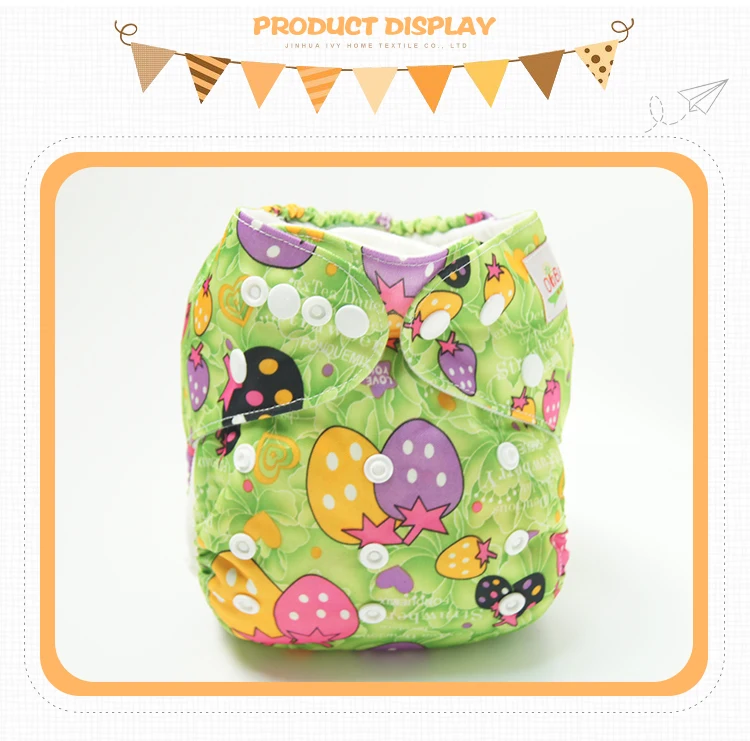 Wholesale Reusable Cute Personalized Cloth Diapers