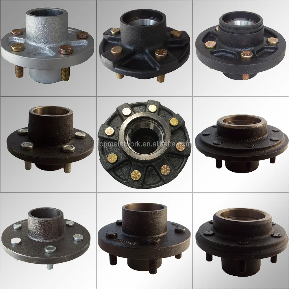 5 Studs Trailer Hub Kit H 5452 R For 3500 Lbs Axles Buy Trailer