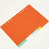 Hot Sale colorful bookmark index page for classification