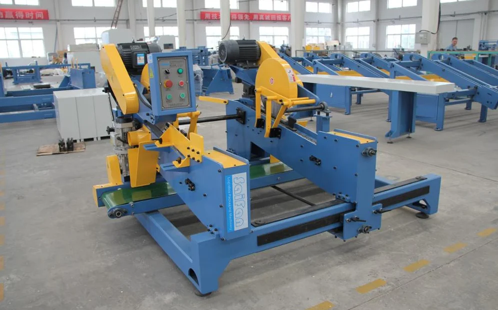 450mm Double Saw Blade Wood Planks Cross Cutting Machine Buy Wood