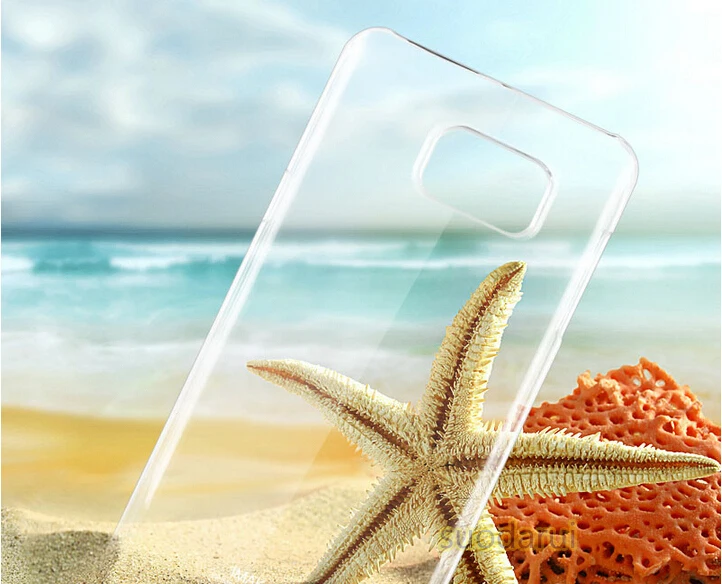 2015 Clear Transparent Case For Samsung Galaxy Note 5 High Quality Hard Back PC Case