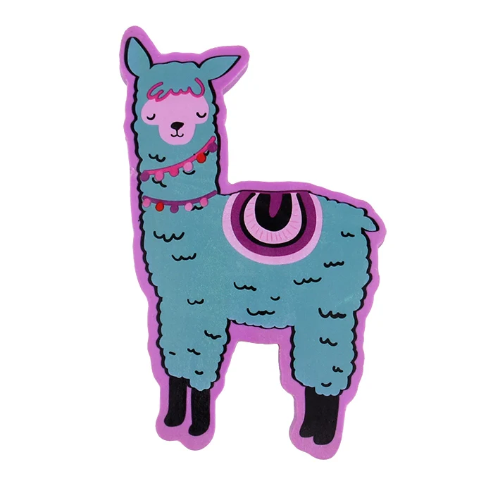 Interwell Eb419 Penghapus Hewan Promosi Alpaca Cetak Penghapus